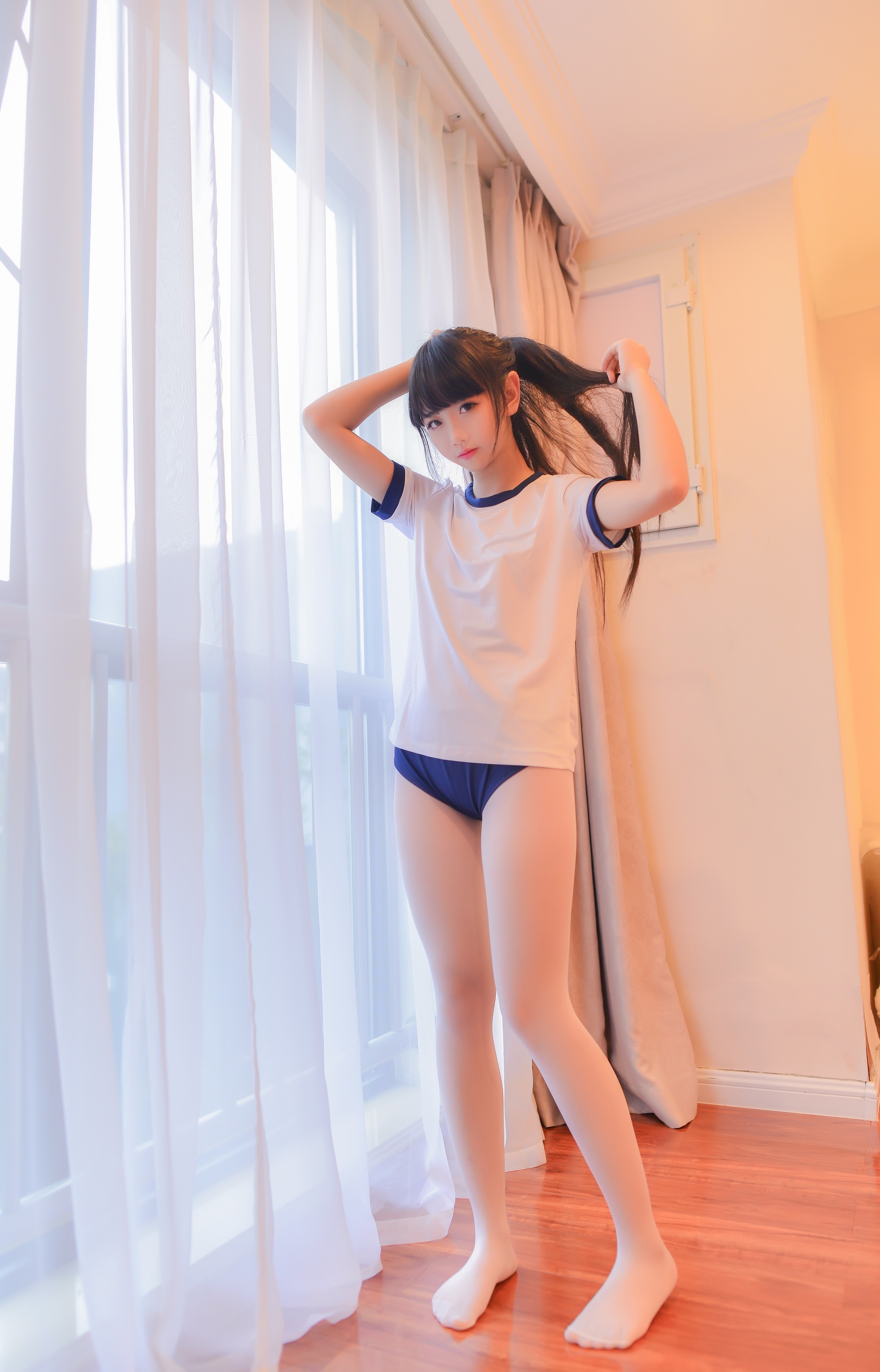 雪琪SAMA - NO.022 体操服[17P]-XikXak